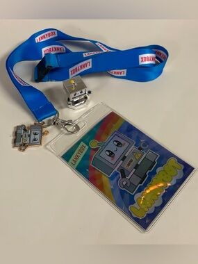 LankyBox Robot Lanyard
